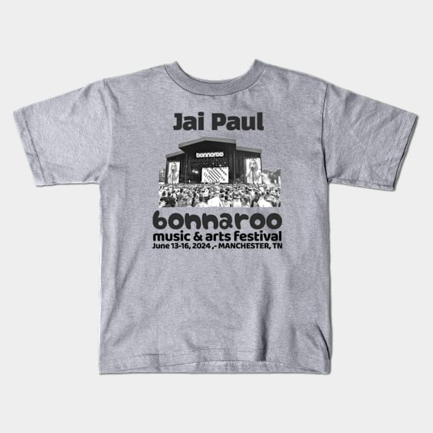 Jai Paul Music Fest Kids T-Shirt by Jang andong